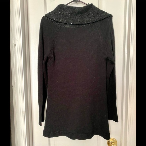 Arden B, Sparkle Sweater, black/gray  S - Picture 3 of 4